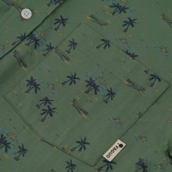 Chemise Vallon Coloris : Kaki Marque FAGUO en coton