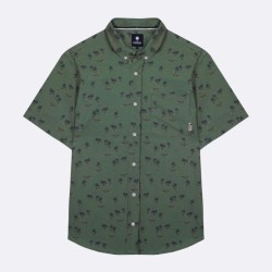 Chemise Vallon Coloris : Kaki Marque FAGUO en coton