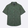 Chemise Vallon Coloris : Kaki Marque FAGUO en coton