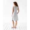 Eden robe en Lin couleur Gris clair marque MagicLinen