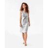 Eden robe en Lin couleur Gris clair marque MagicLinen