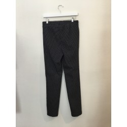 Pantalon à enfiler Pamela taille élastiquée marque Adelina en viscose  polyamide et élasthanne  Fabriqué en Europe