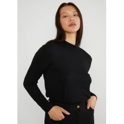 Top col montant modèle Lonely lips Turtle Marque BLUTSGESCHWISTER en coton biologique et élasthanne