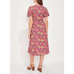 Robe midi modèle Bintou Marque La Fiancée en Viscose Ecovero