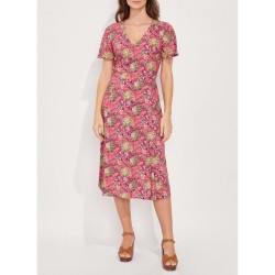 Robe midi modèle Bintou Marque La Fiancée en Viscose Ecovero