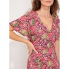 Robe midi modèle Bintou Marque La Fiancée en Viscose Ecovero