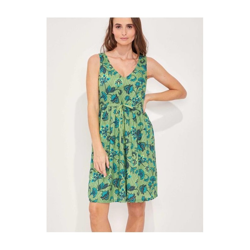 Robe midi modèle Yasa Marque La Fiancée en coton biologique Robe midi modèle Yasa Marque La Fiancée en coton biologique