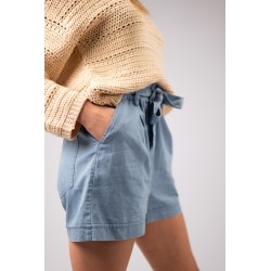 Short modèle Esvet coloris bleu ciel Marque Zibi London en Lyocell