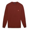 Pull col rond en laine majoritaire Modèle Marly Marque Faguo en laine et polyamide Fabriqué au Maroc