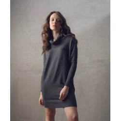 Robe pull col boule  en maille Marque Marble en viscose et polyamide