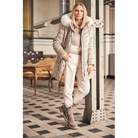 Doudoune Marque Green Goose en polyester recyclé et nylon recyclé