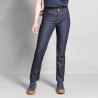 Jeans Anais confort bleu taille normale coupe droite fabriqué en France