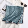 Foulard carré imprimé géométrique rond Viscose