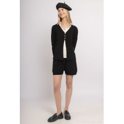 Gilet en maille ultra fine fabriqué en Italie