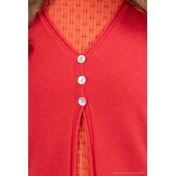 Gilet en maille ultra fine fabriqué en Italie