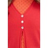 Gilet en maille ultra fine fabriqué en Italie