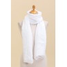 Foulard carré imprimé géométrique rond Viscose