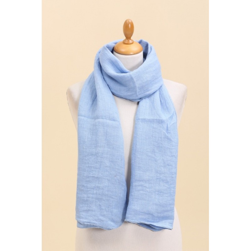 Foulard carré imprimé géométrique rond Viscose