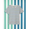 T-shirt marinière modèle Maé Marque LEMAHIEU en coton bio