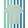 T-shirt marinière modèle Maé Marque LEMAHIEU en coton bio