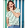 T-shirt marinière modèle Maé Marque LEMAHIEU en coton bio