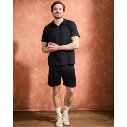 Short modèle Lucien Marque LEMAHIEU en lin et coton bio