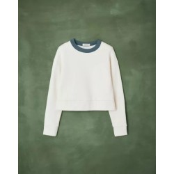 Sweat molleton femme modèle Romy Marque LEMAHIEU en coton bio