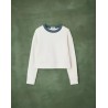 Sweat molleton femme modèle Romy Marque LEMAHIEU en coton bio
