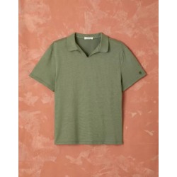 Polo modèle Lucien Marque LEMAHIEU en Lin et Coton