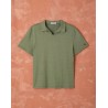 Polo modèle Lucien Marque LEMAHIEU en Lin et Coton