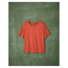 T-shirt Nina Marque LEMAHIEU en coton bio modal et élasthanne