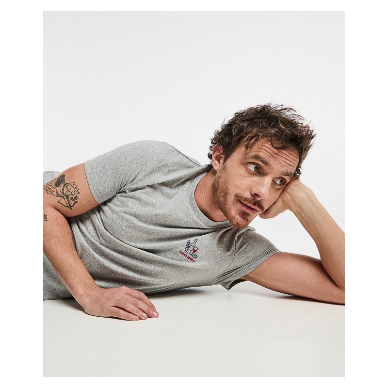 T-shirt Baptiste broderie Apéro GENTLE FACTORY en coton biologique
