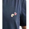 T-shirt Baptiste broderie Café croissants GENTLE FACTORY en coton biologique