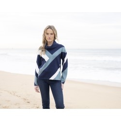 Pull épais col roulé
