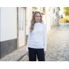 Pull fin col montant