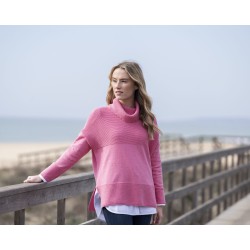 Pull droit Oversize col boule