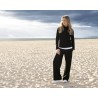 PANTALON NOIR PLI DEVANT