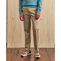 Chino droit modèle Brix Marque FAGUO en coton biologique et coton recyclé