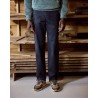 Chino droit modèle Brix Marque FAGUO en coton biologique et coton recyclé
