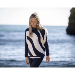 Pull Oversize Col boule