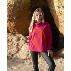 Pull Oversize Col boule
