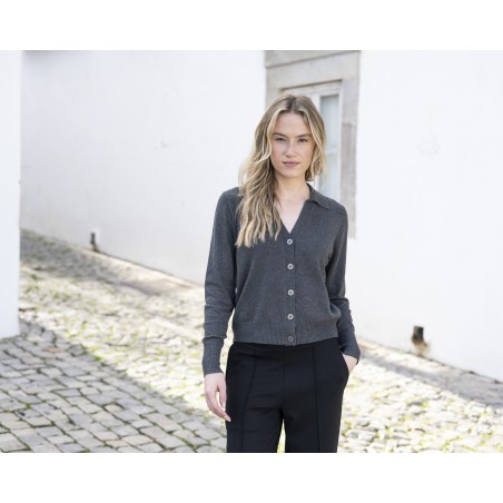 Cardigan gris