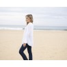 Fausse chemise en coton et viscose
