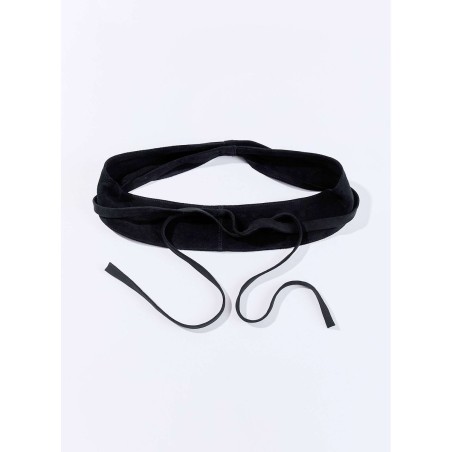 Ceinture cuir à nouer modèle Japa Marque La Fiancée