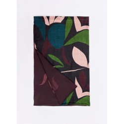 Foulard en soie doublé voile de coton  Marque La Fiancée