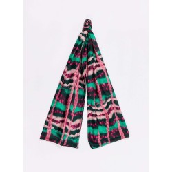 Foulard en soie doublé voile de coton  Marque La Fiancée