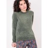 Pull droit maille chenille modèle FALLON Marque La Fiancée