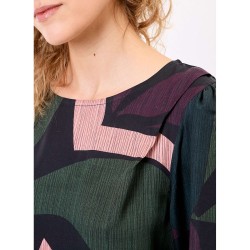 Blouse fluide modèle Shayan Marque la Fiancée en viscose ecovero