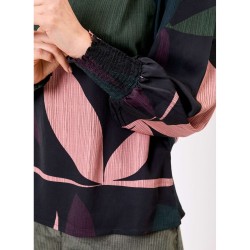 Blouse fluide modèle Shayan Marque la Fiancée en viscose ecovero