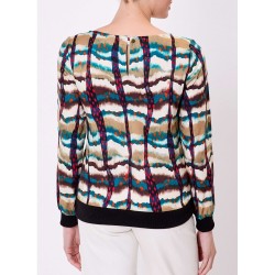 Top esprit Sweat modèle Losan  Marque La Fiancée Coloris en viscose ecovero